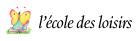 Ecole des loisirs papillon logo