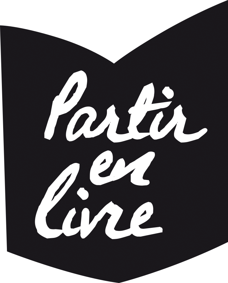 Partir en livre Logo 2016 Noir Sans Baseline